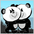 Home : Friendship : Hugs & Caring - A Panda Hug!